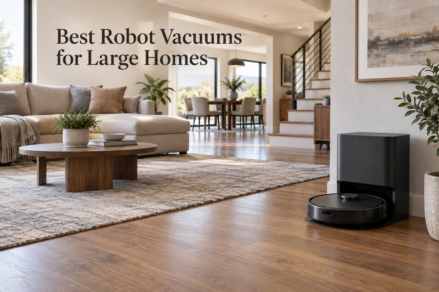 Best Robot Vacuums for Large Homes