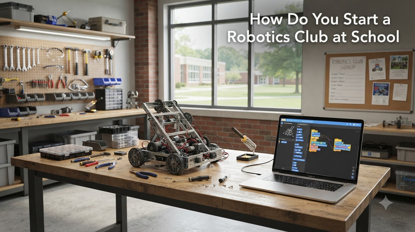How Do You Start a Robotics Club at School