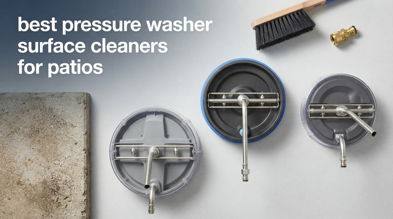best pressure washer surface cleaners for patios