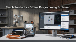 Teach Pendant vs Offline Programming Explained