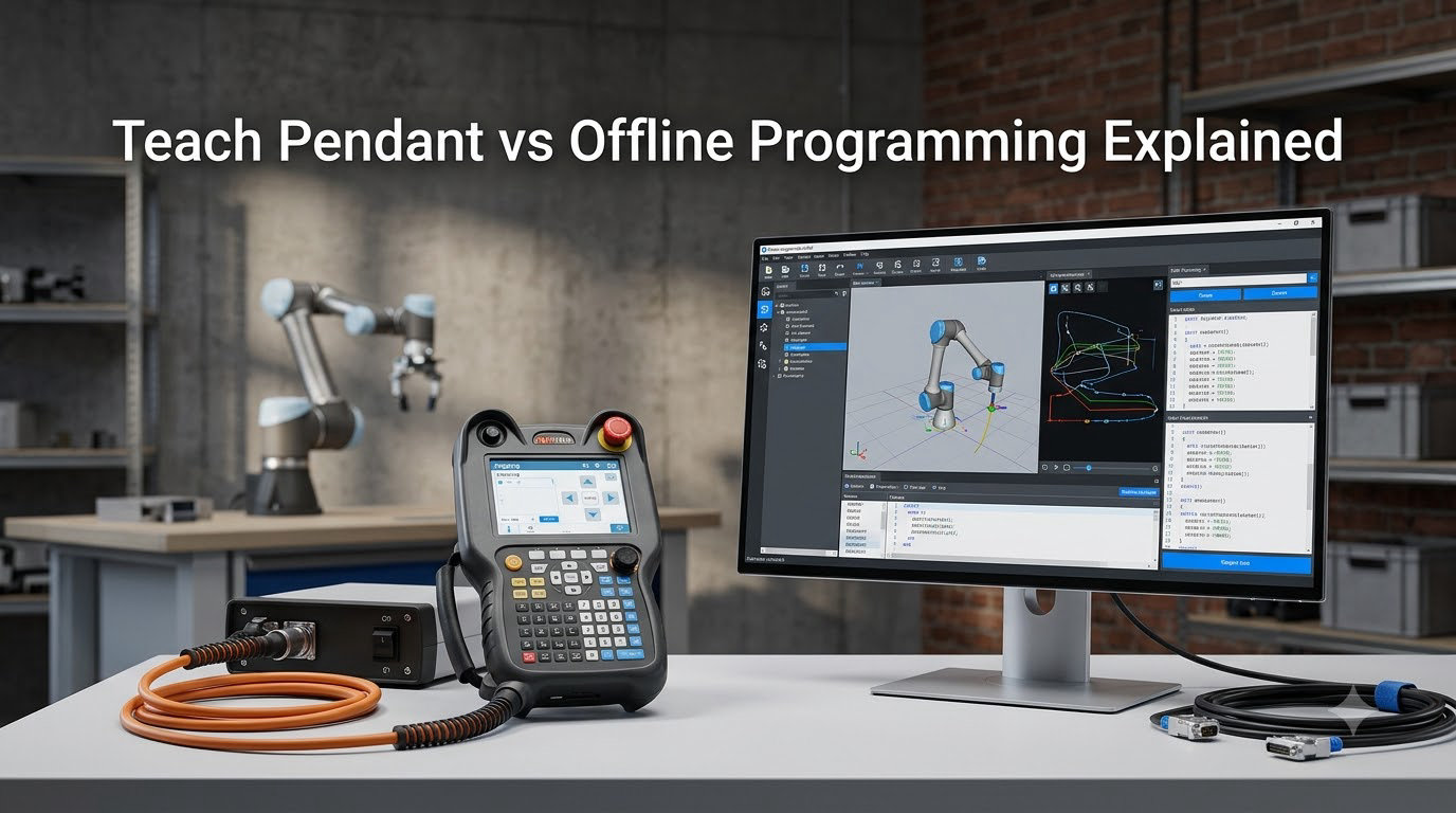 Teach Pendant vs Offline Programming Explained