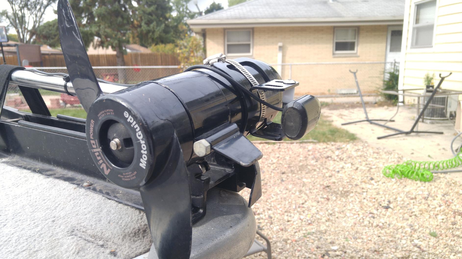 Minn Kota MKR-15 Transducer Mounting Kit customer photo 1