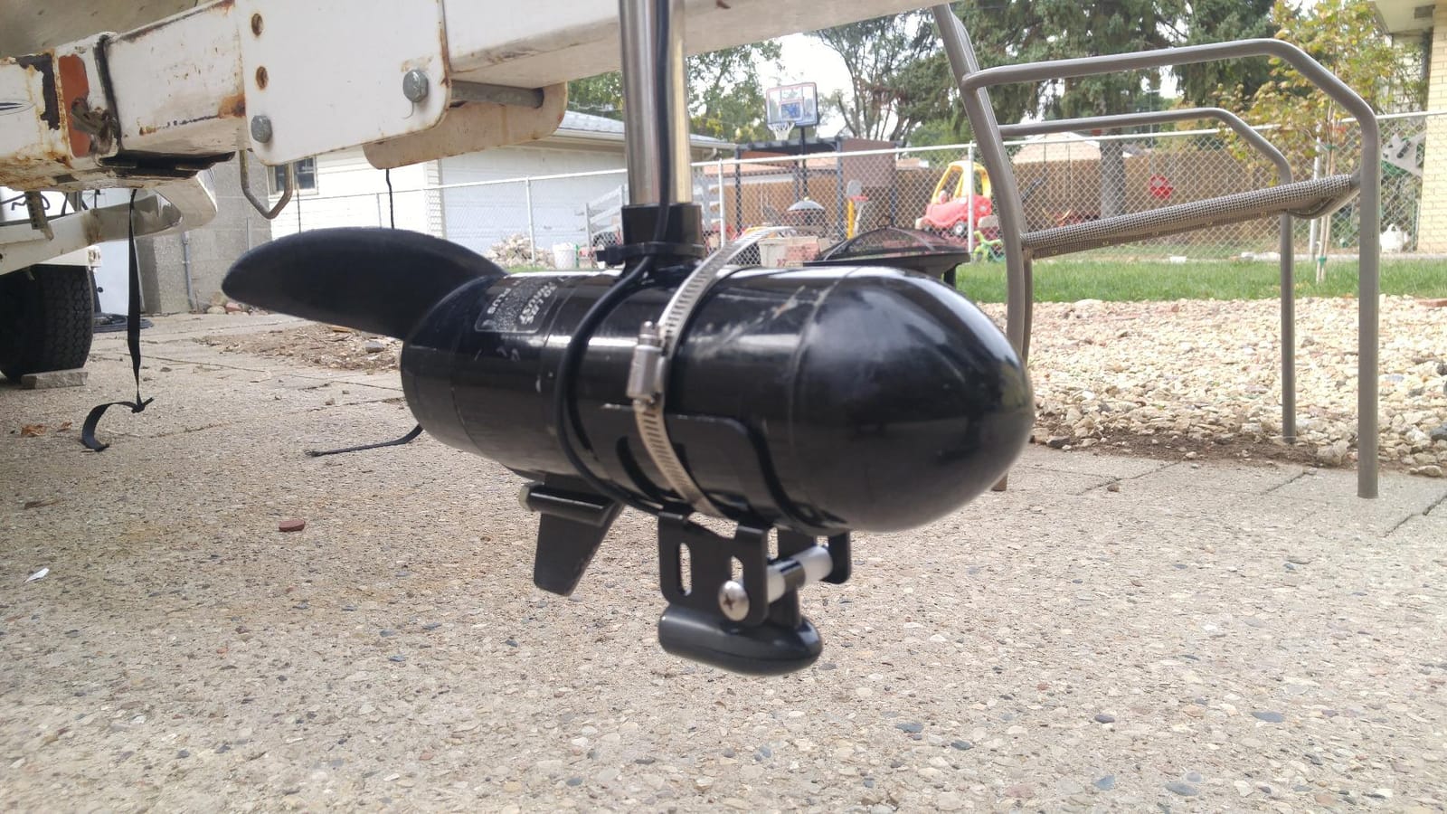 Minn Kota MKR-15 Transducer Mounting Kit customer photo 2