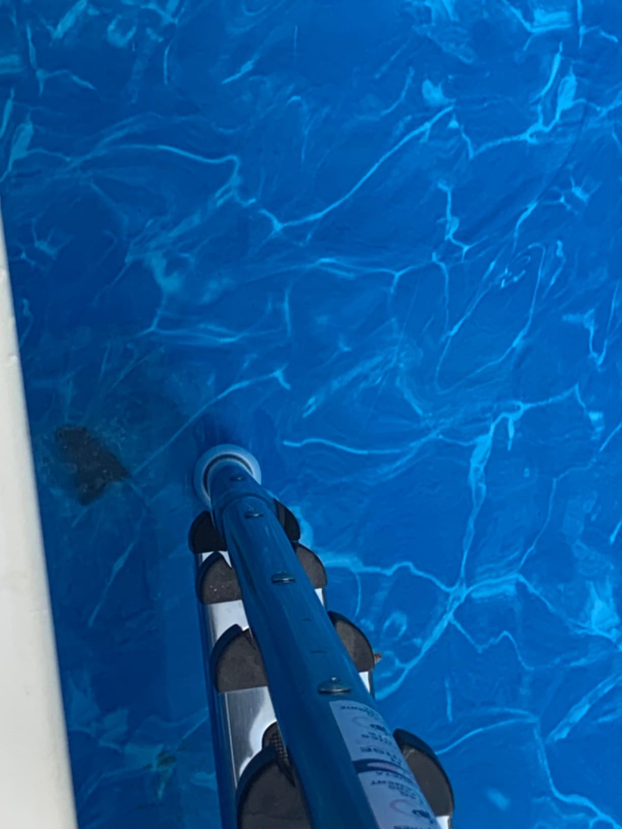 SWIMLINE HYDROTOOLS Stainless Steel Pool Ladder – Heavy Duty Swimming Step Accessory, Above Ground, 72