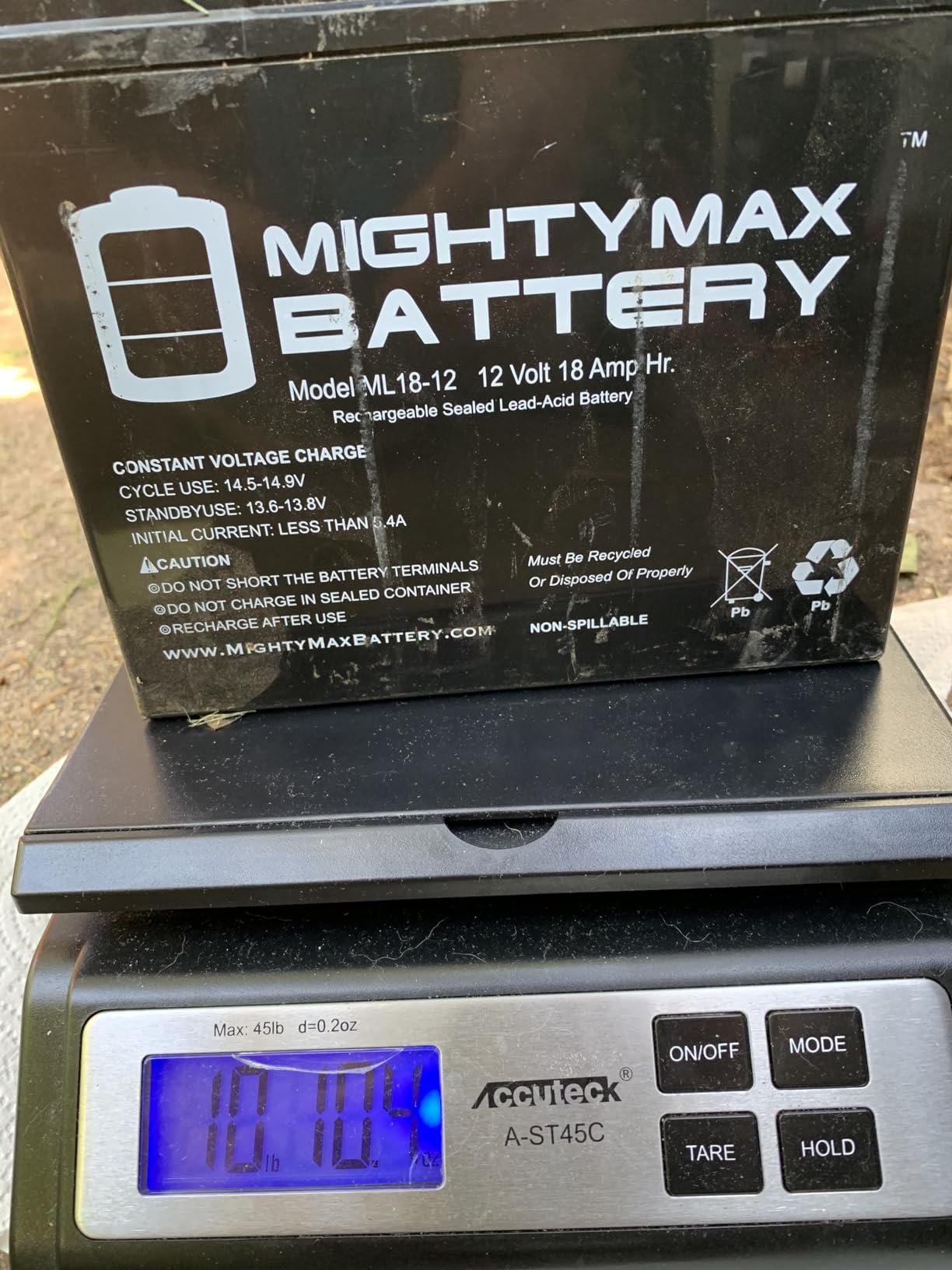ExpertPower EXP12200 12V 20Ah - SLA Rechargeable 12V Battery for Ride on Toys, UPS, Lawn Mower, Generator, Medical Devices, Wheelchair, Mobility Scooter Battery Replacement 12 Volt AGM customer photo 2
