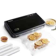 FoodSaver FM2100 Vacuum Sealer Machine, One-Touch Sealing, Roll Storage & Cutter, Dry & Moist Food, For Sous Vide Cooking, Accessory Port & Hose, Starter Bags & Roll Included customer photo 1