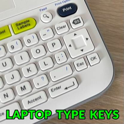 Brother P-Touch Monochrome Label Maker, Versatile Easy-to-Use Labeler, PTD400AD, AC Adapter, QWERTY Keyboard, Multiple Line Labeling, White customer photo 1
