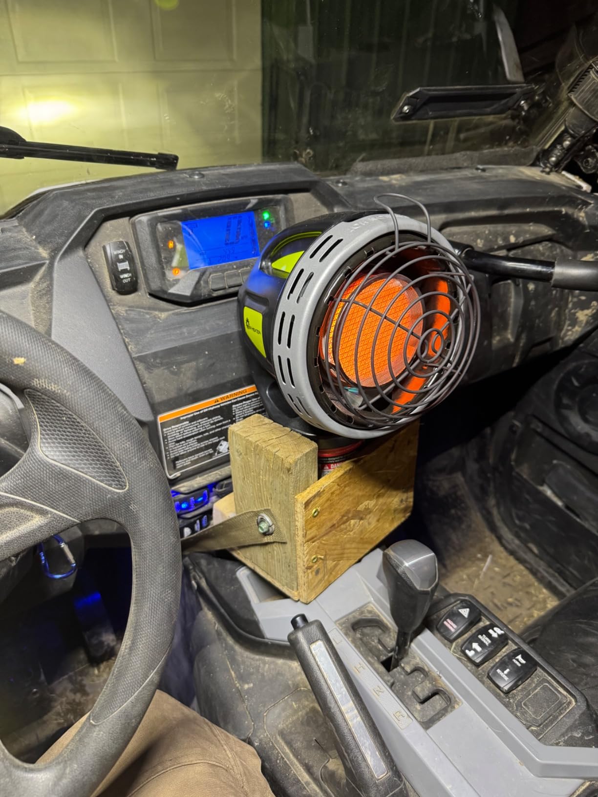 Mr. Heater Golf Cart 4,000 BTU Radiant Propane Heater customer photo 2