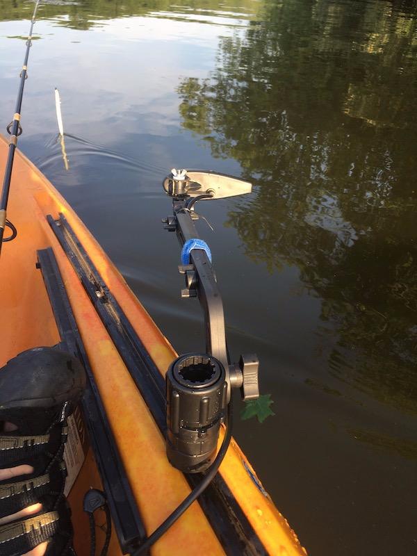 Scotty 0141 Kayak/SUP Transducer Mounting Arm with Gear-Head Adapter, Black customer photo 2
