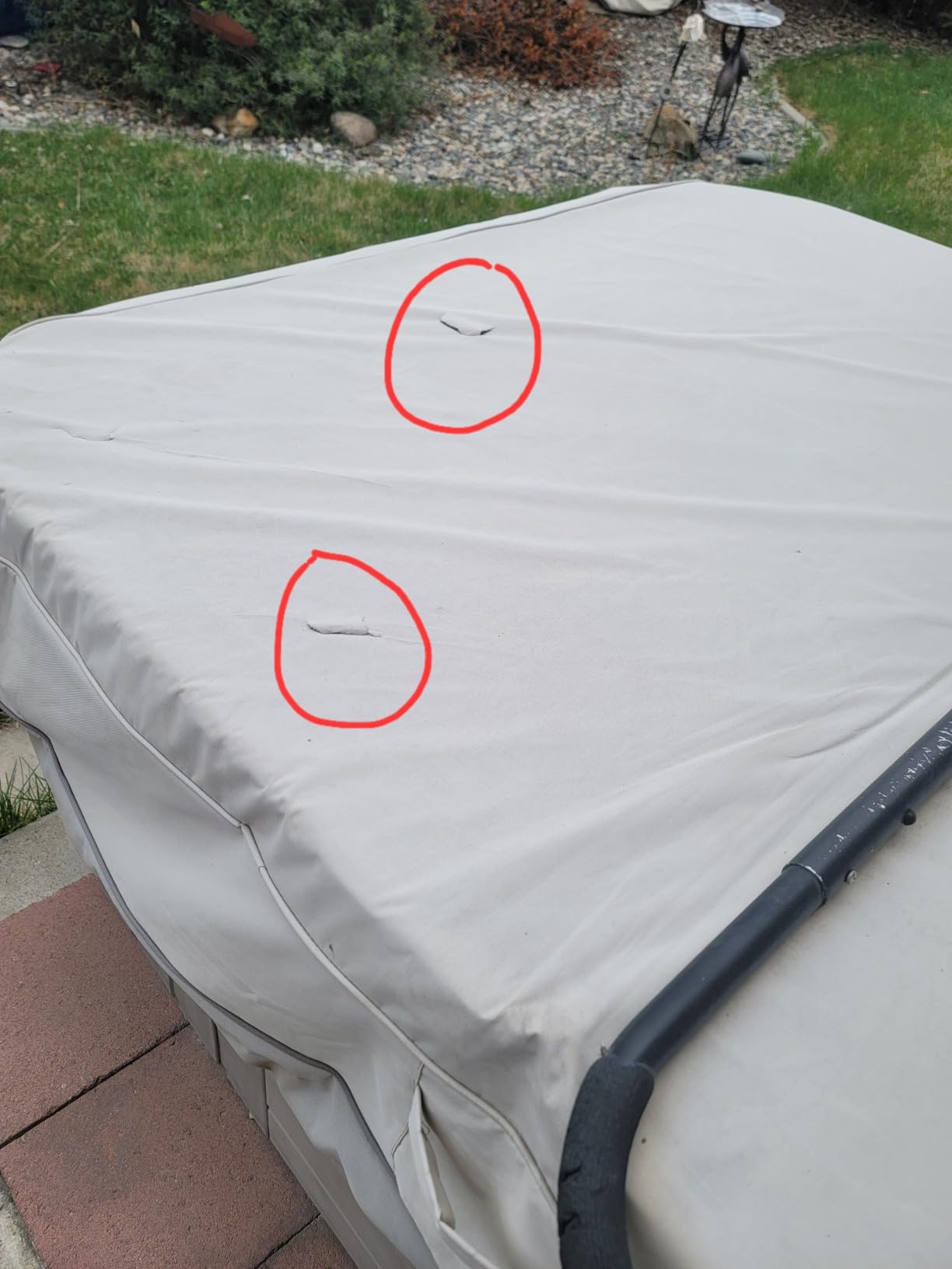 Classic Accessories Veranda Water-Resistant 82 Inch Rectangular Hot Tub Cover, Patio Furniture Covers customer photo 1