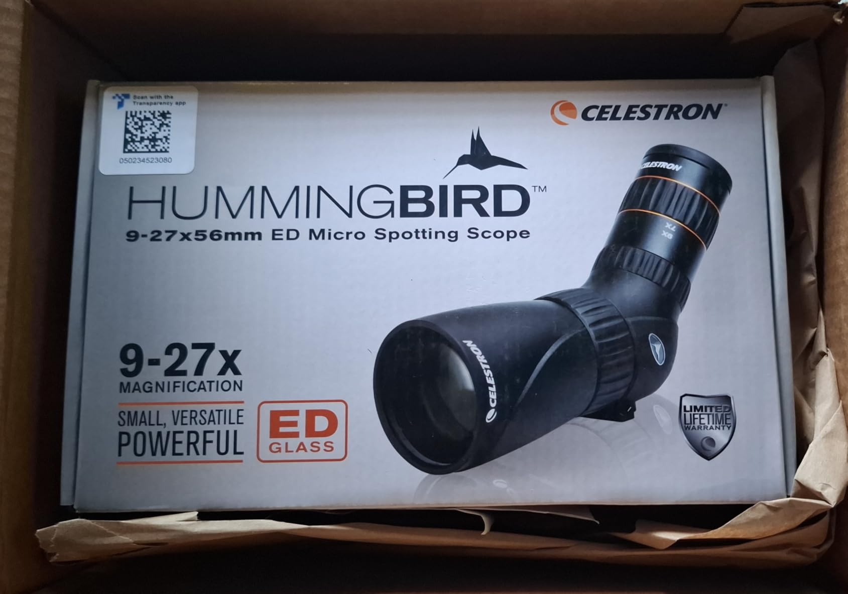 Celestron Hummingbird ED 56mm Angled Micro Spotting Scope – Travel Friendly customer photo 2