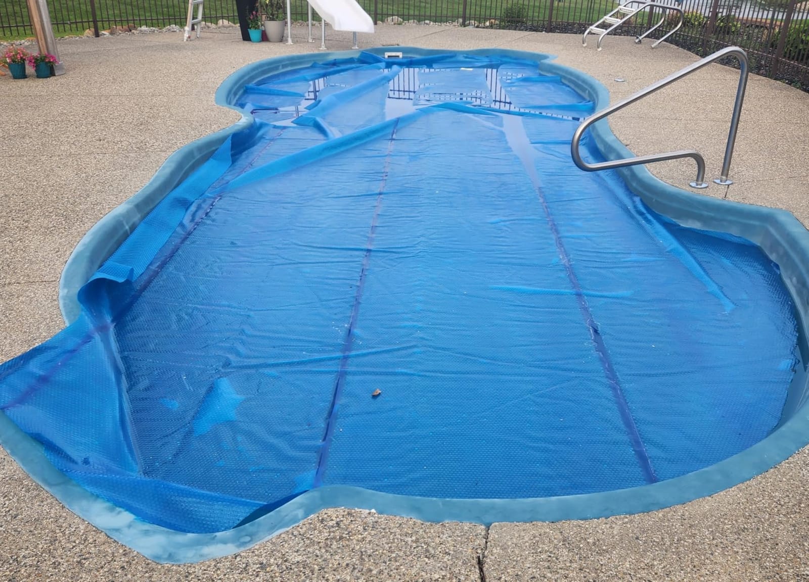 Sun2Solar Clear 16 ft x 24 ft Rectangle Pool Solar Cover | 16 Mil customer photo 1
