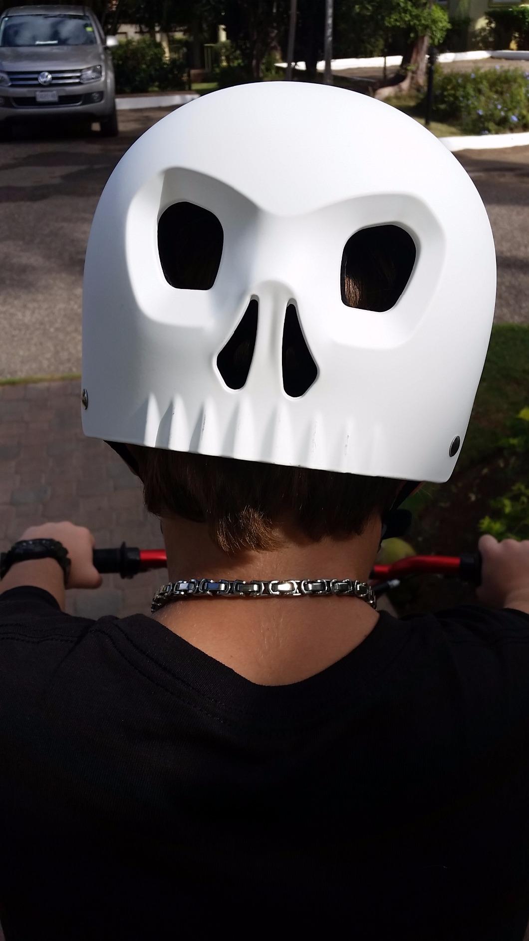 Mongoose Street Hardshell Skull Bike Helmet, Multi Sport, Multiple Colors customer photo 2