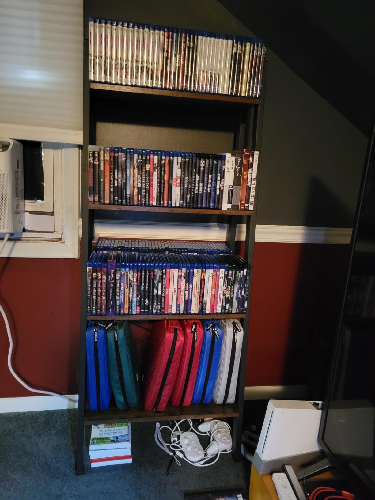 VASAGLE Ladder Shelf, Bookcase Book Shelf, Storage Shelves, 4-Tier, 22In customer photo 2