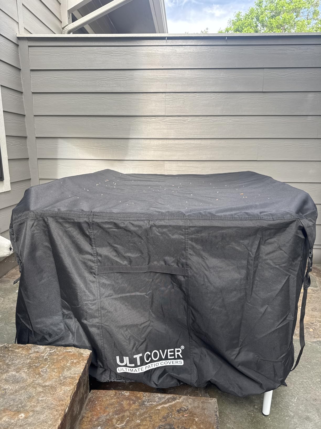 ULTCOVER Waterproof Patio Furniture Cover 88L x 62W in customer photo 2