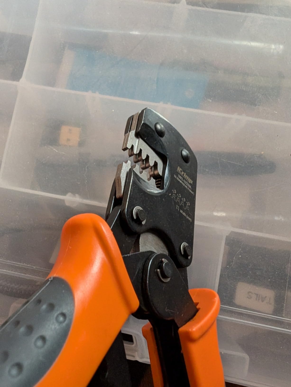 iCrimp IWS-3220M Micro Connector Pin Crimping Tool 0.03-0.52mm² 32-20AWG customer photo 1