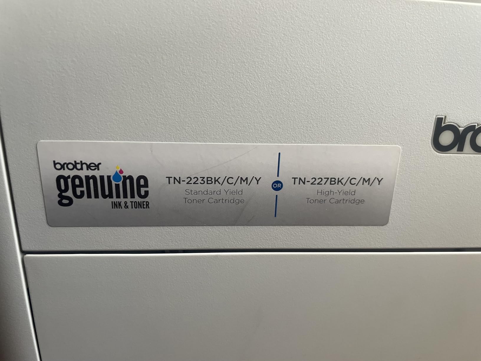 Brother Genuine TN227, TN227BK, High Yield Toner Cartridge, Replacement Black Toner, Page Yield Up to 3,000 Pages, TN227BK, Amazon Dash Available customer photo 1