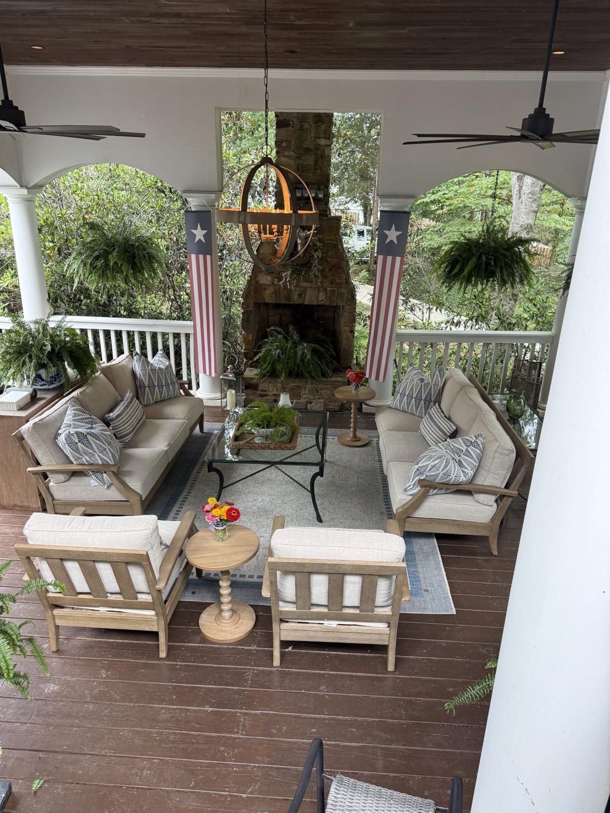 Signature Design by Ashley Clare View 1-Piece Eucalyptus Outdoor Sofa customer photo 1