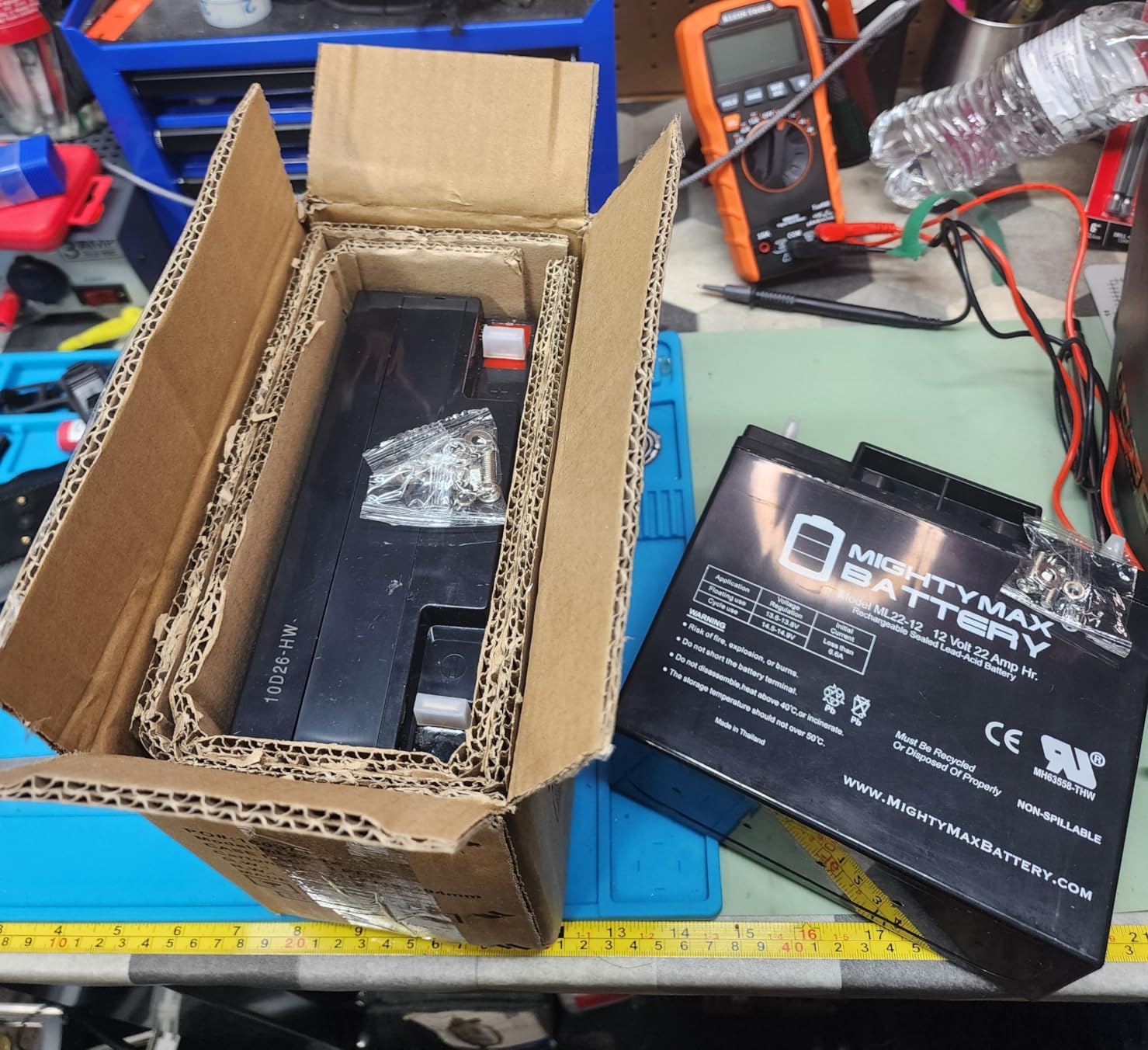 Mighty Max Battery 12V 22AH Replaces Pride GoGo Elite Traveler Plus MKB ES17 12-2 Pack customer photo 1