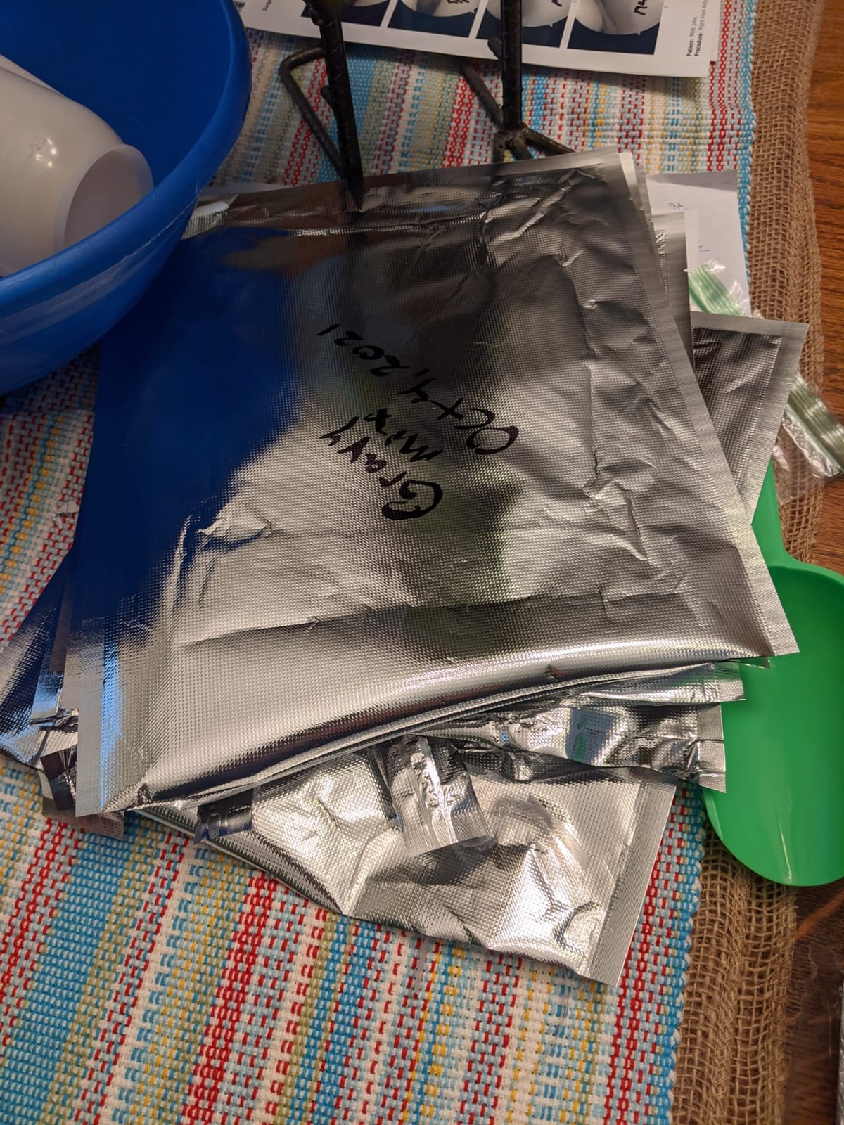 8”x12” SteelPak Textured/Embossed Mylar Aluminum Foil Vacuum Sealer Bags, Two Quart Size Hot Seal Commercial Grade Food Sealer Bags for Food Storage and Sous Vide (50) or (1000) (50) customer photo 2