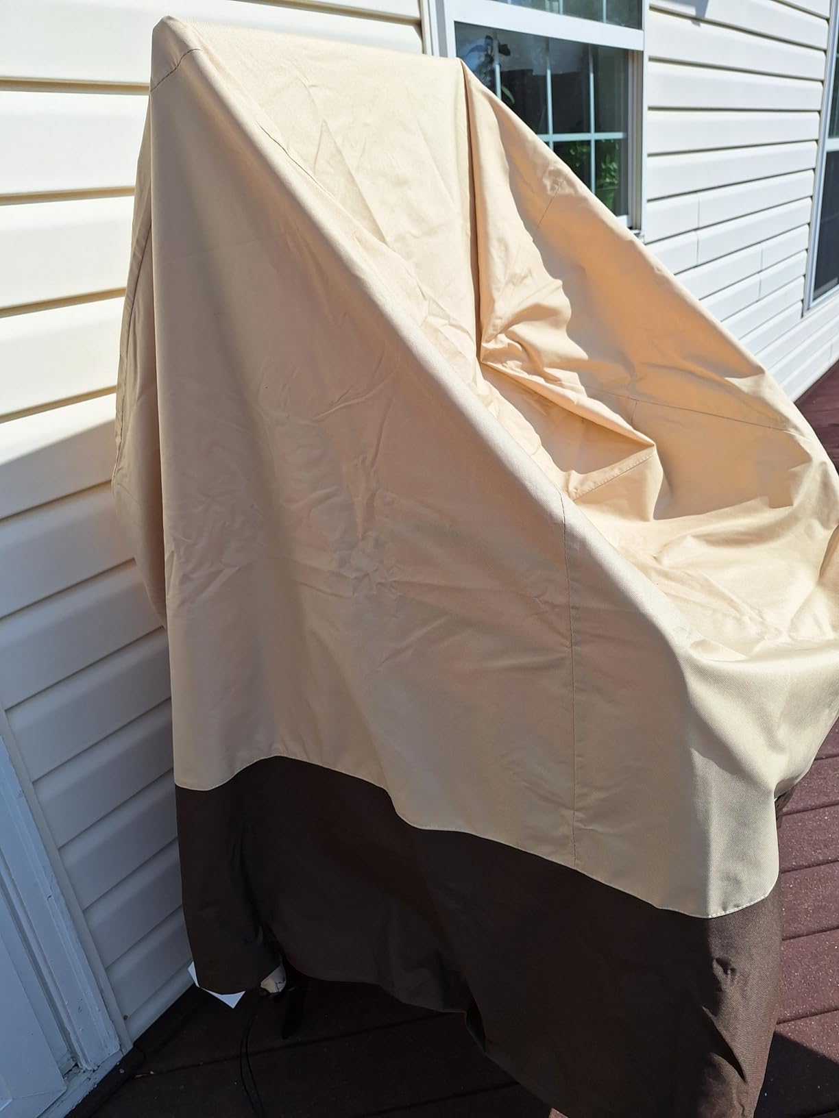 Vailge Stackable Patio Chair Covers & Outdoor Furniture Covers Waterproof customer photo 2