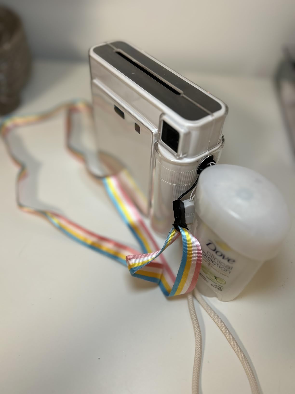 Instax Square SQ1 Instant Camera, Chalk White customer photo 1