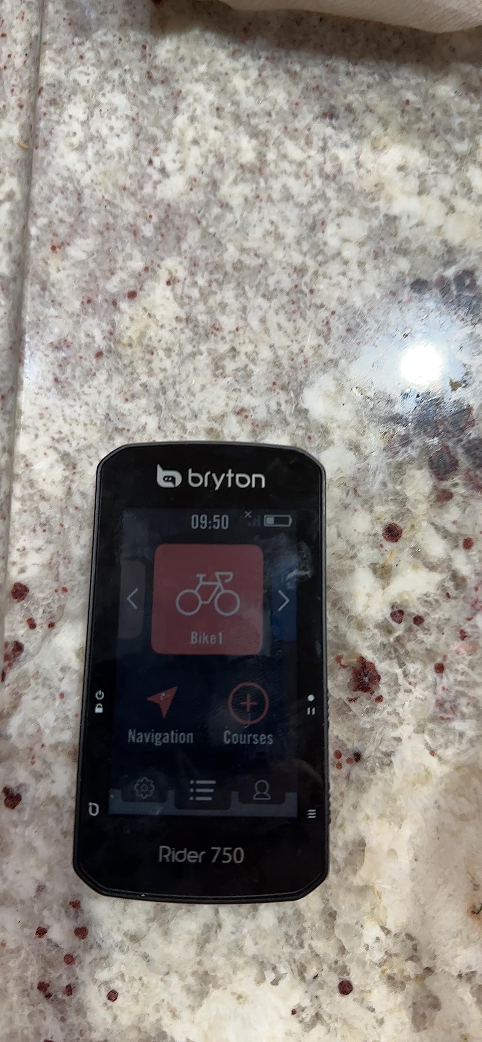 Bryton Rider 750E GPS Cycle Computer, Black customer photo 2