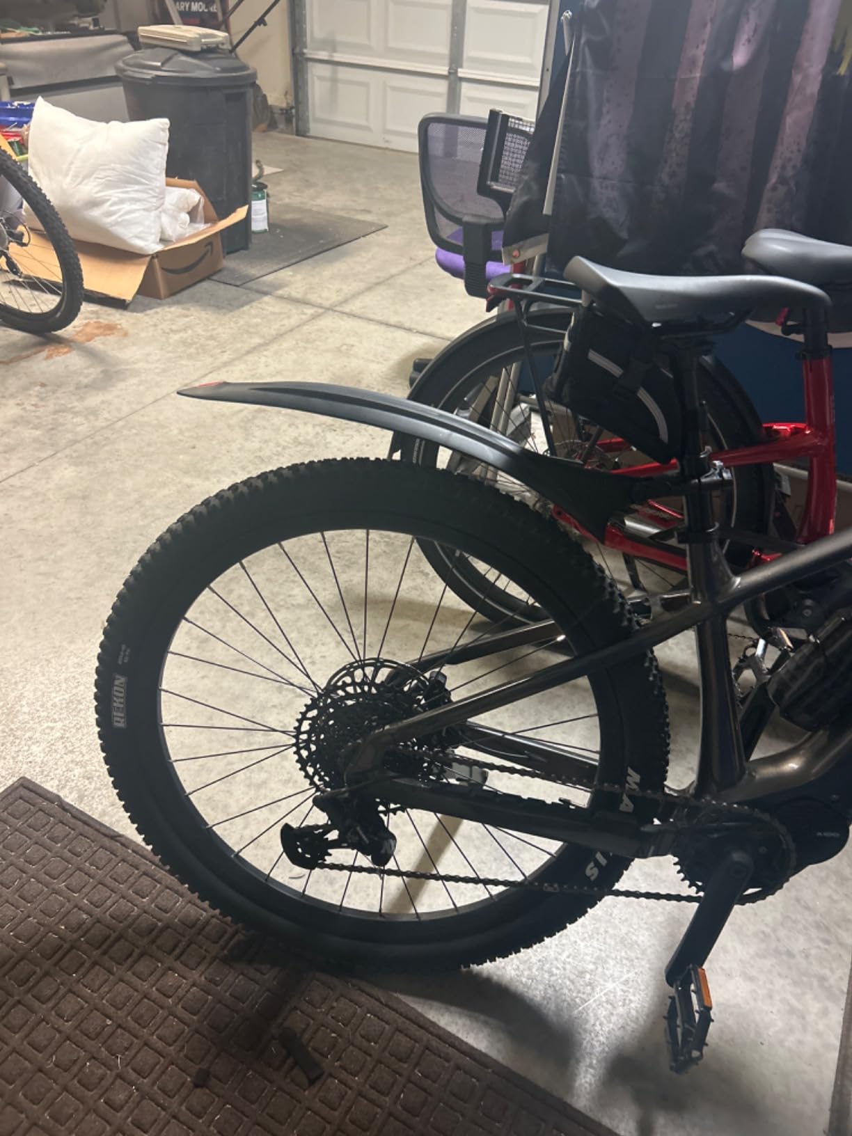 Velmia Fahrrad Schutzblech Set [24-29 Zoll] - Universal Fahrradschutzblech, Mountainbike, MTB Steckschutzblech Zum Schutz VOR Spritzwasser & Schmutz customer photo 1
