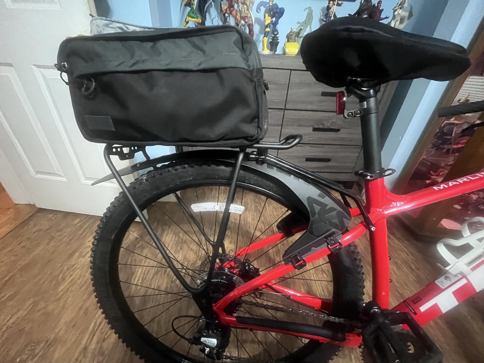 SKS Germany MUDROCKER Front & Rear Front & Rear Mudguard for Mountain Bikes (Bicycle Accessories Made of Impact-Resistant High-Performance Plastic, Easy Attachment, Effective Splash Guard) customer photo 1