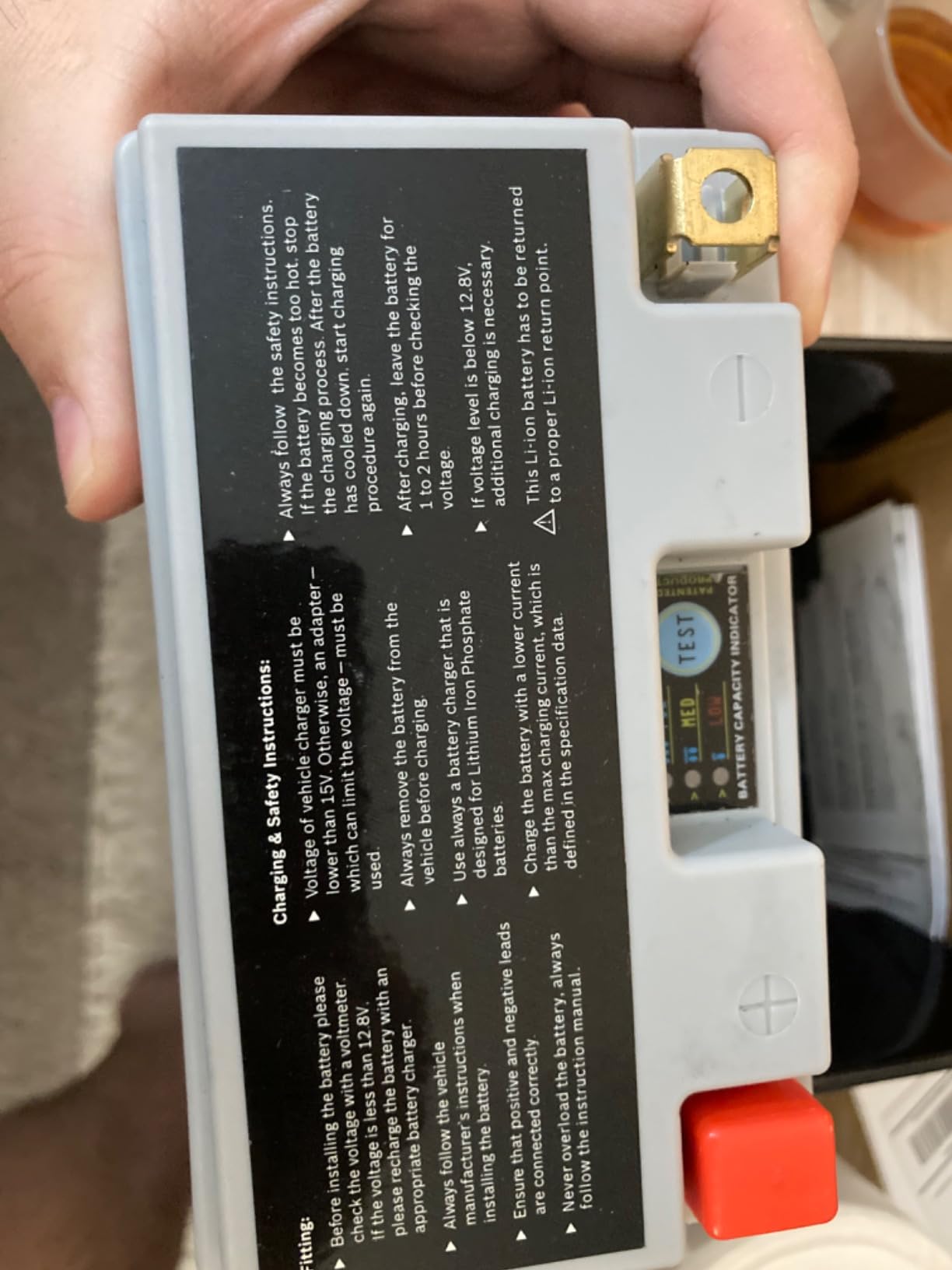 BOSCH BLP14 Grp 14 Li-ion Phosphate Battery (120A) 5.91″ x 3.43″ x 5.63″ customer photo 1