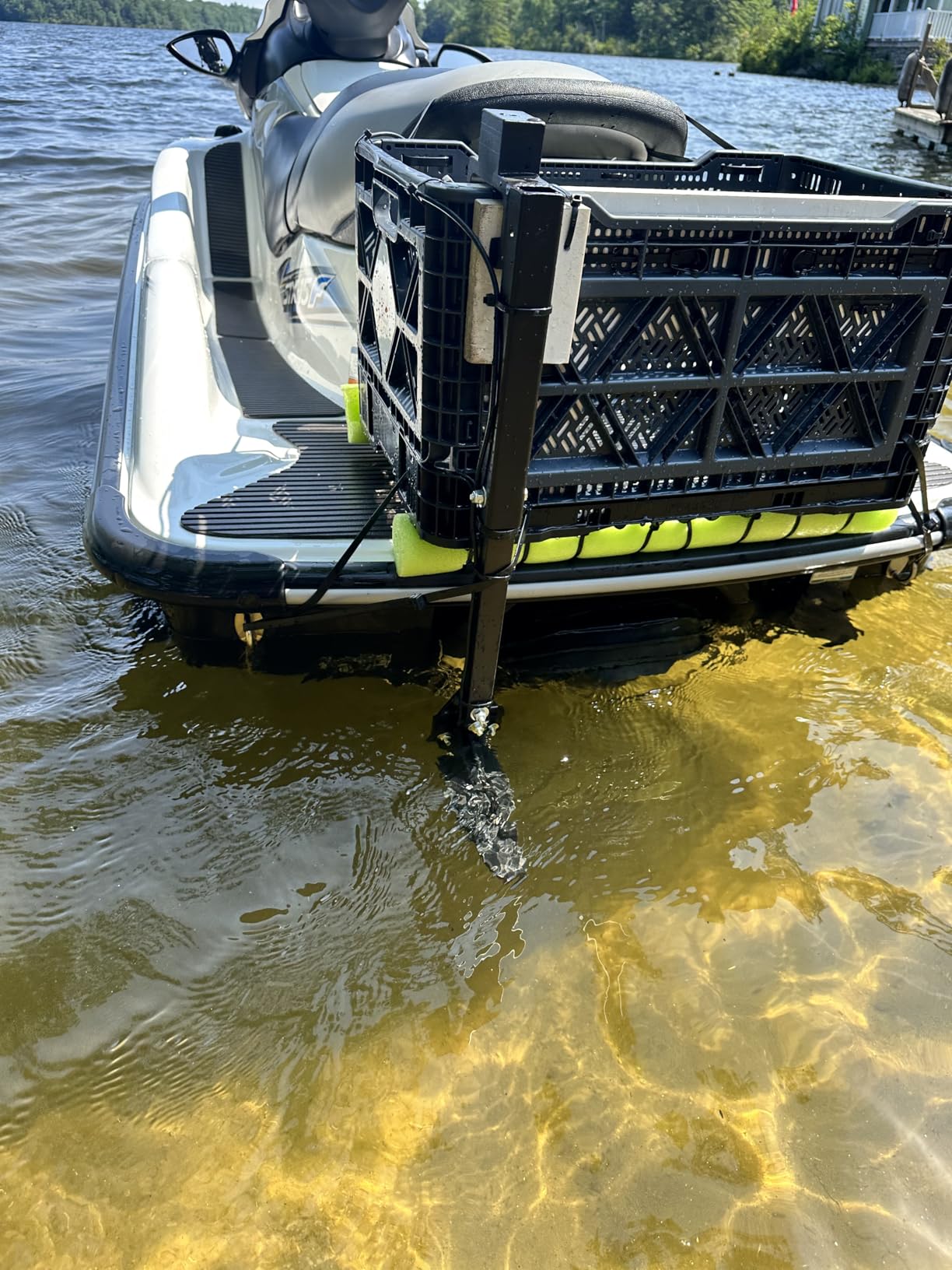 Portable Transducer Bracket- Made in USA customer photo 2