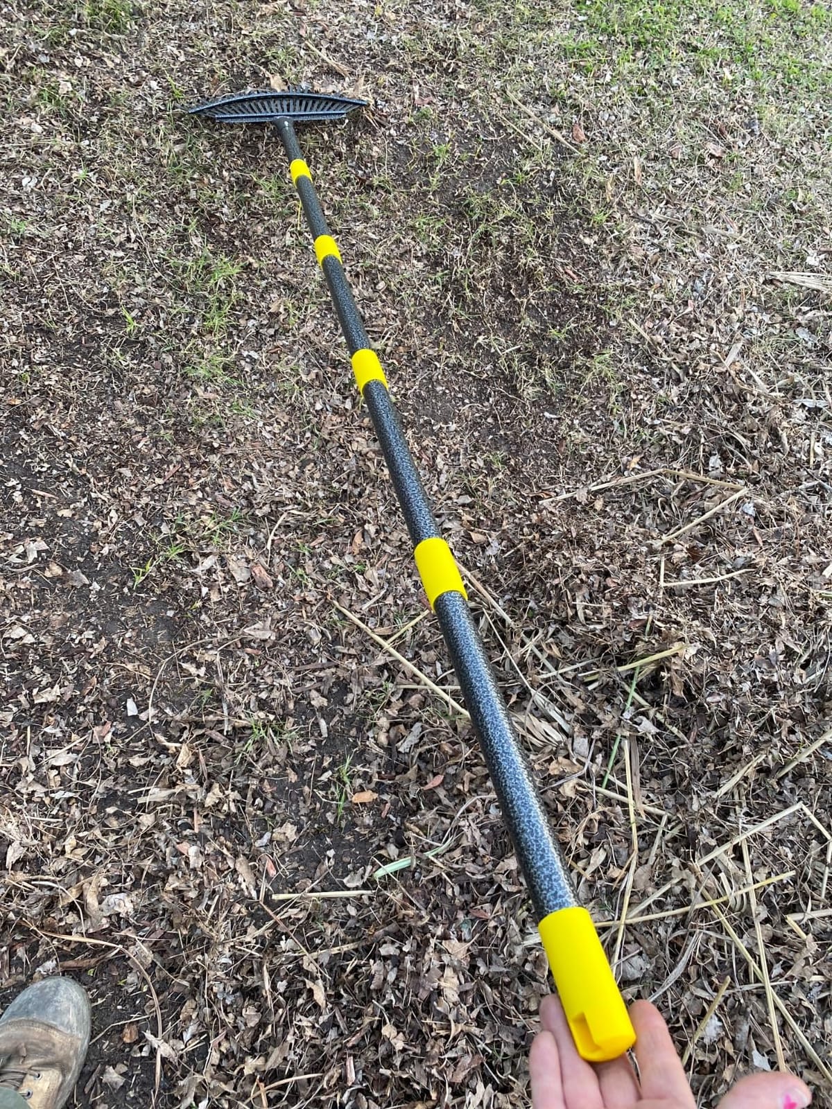 Garden Leaf Rake, 8.5