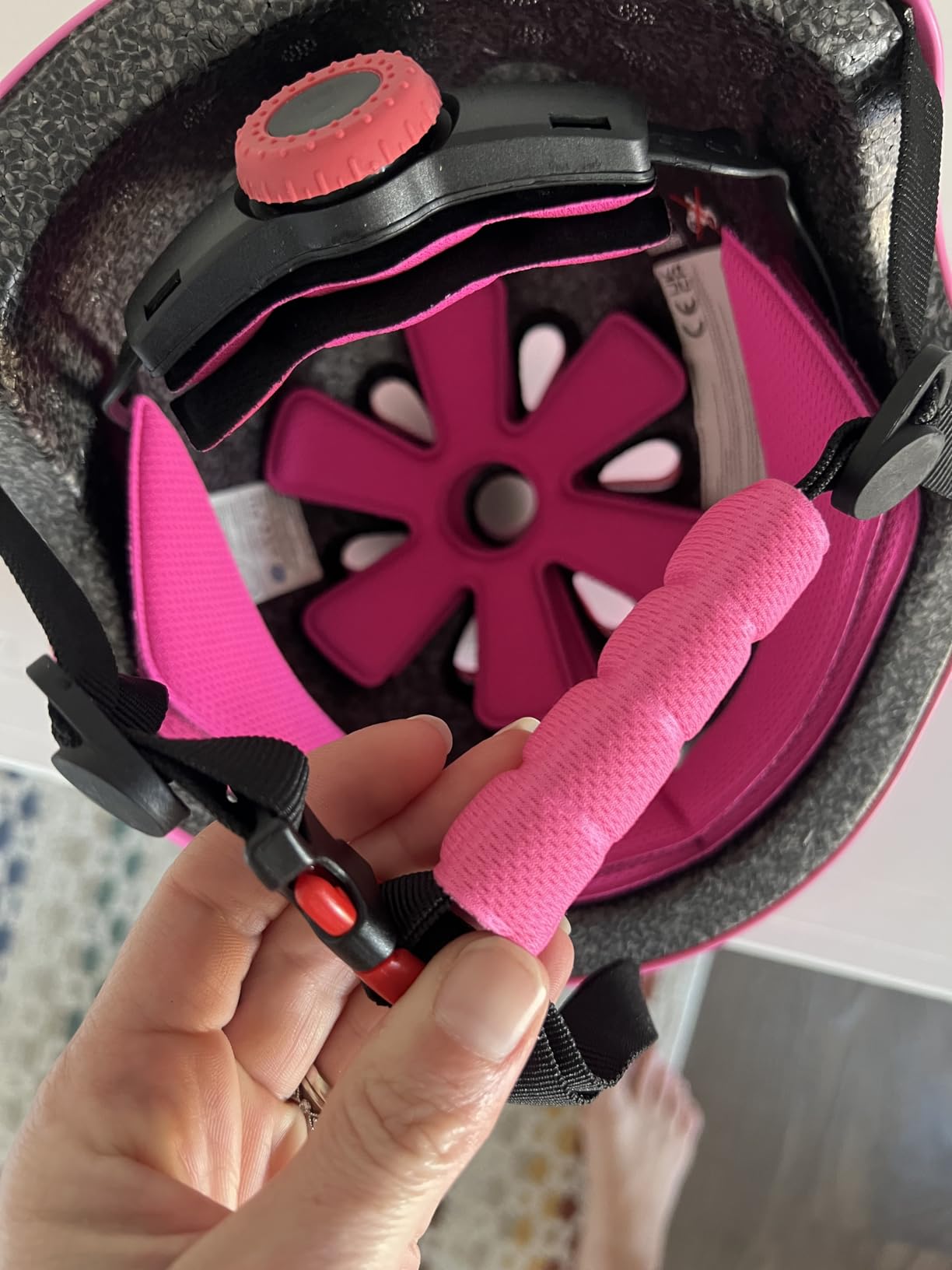 Simply Kids Bike Helmet with DIY Stickers, CPSC & CE Certified - Toddler Helmet for Skateboard Roller-Skating Bicycle Scooter customer photo 1