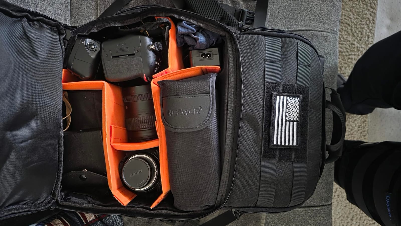 MOSISO Camera Backpack, DSLR/SLR/Mirrorless Tactical Camera Bag Case customer photo 1