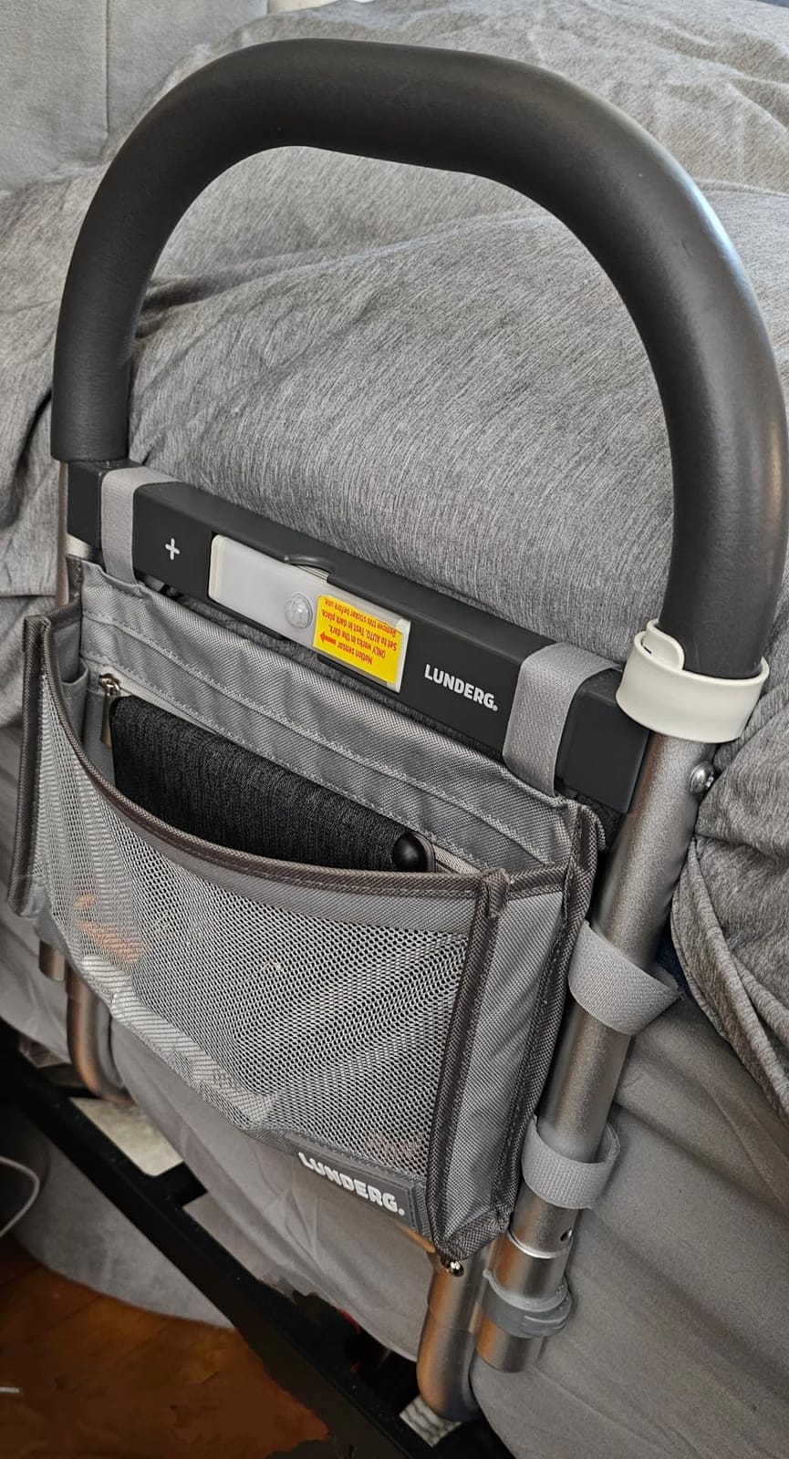 Lunderg Bed Assist Rail for Seniors with Motion Light & Non-Slip Grab Bar customer photo 2