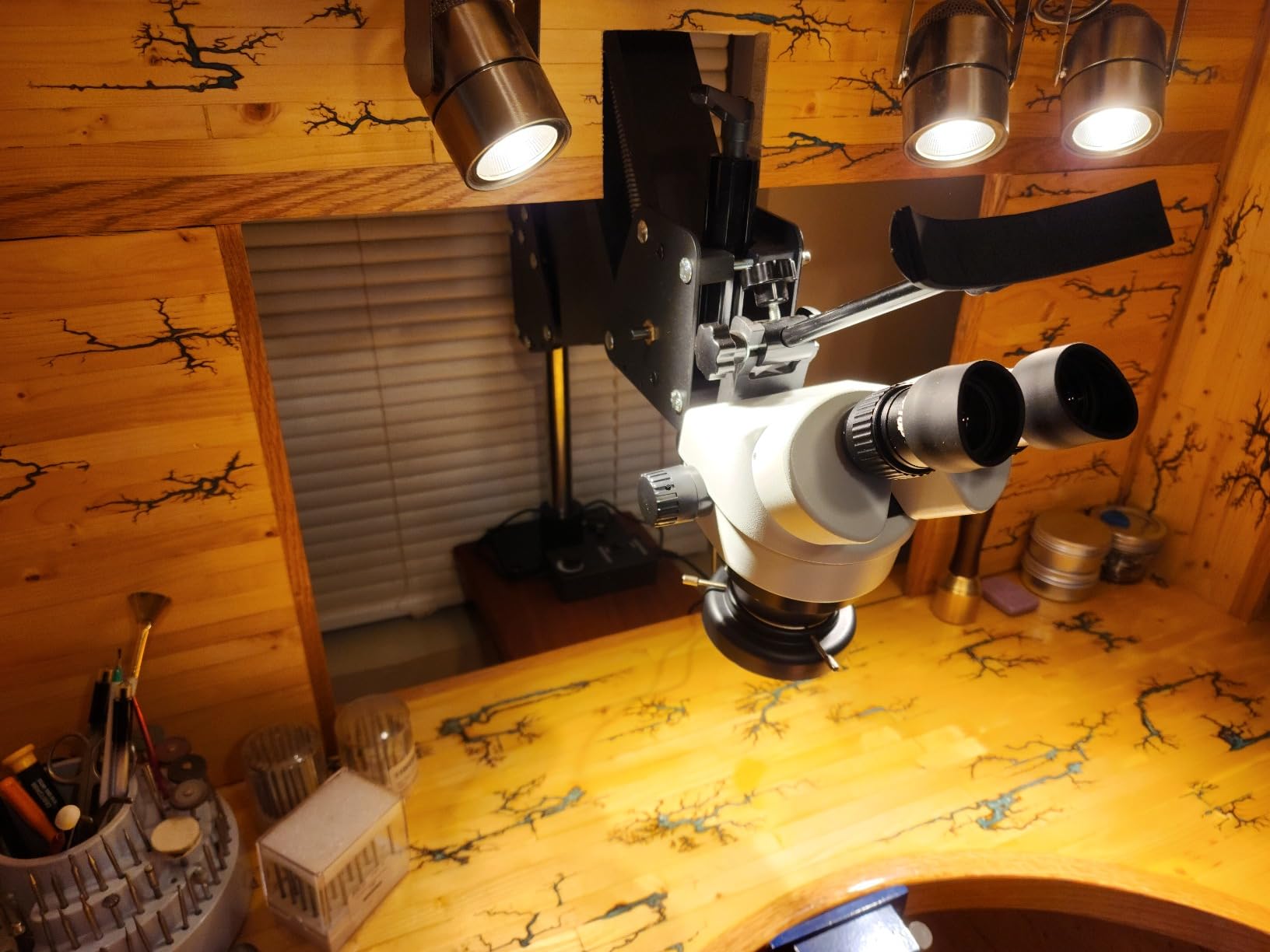 DZQ ZQ-1 Multi-Directional Microscope 7X-45X Magnification 0.5X Barlow Lens customer photo 2