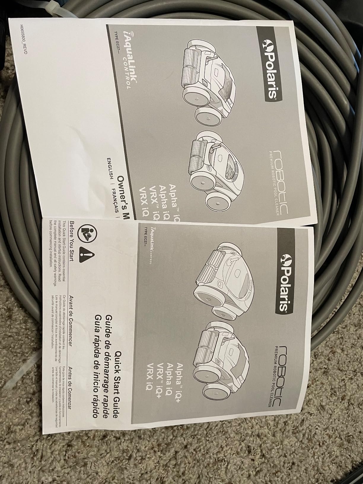 Polaris VRXIQ+ Smart Robotic Pool Cleaner with iAquaLink Control customer photo 2