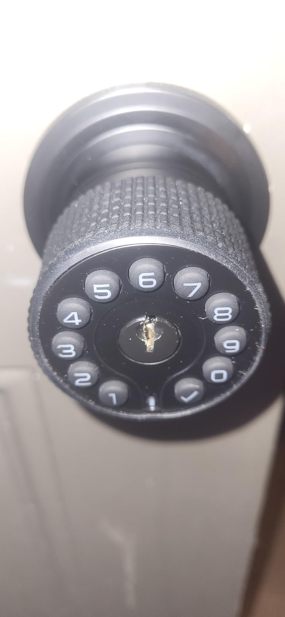 iulock Keypad & Key Smart Door Lock, 50 User Codes, Waterproof, Auto Lock - Matte Black customer photo 1