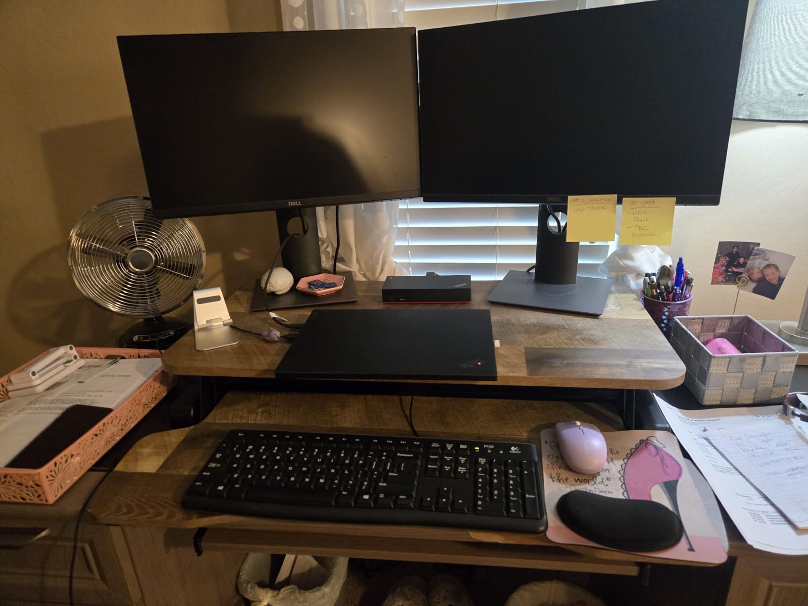 VIVO Black 36 in Standing Desk Converter, DESK-V036KB customer photo 1