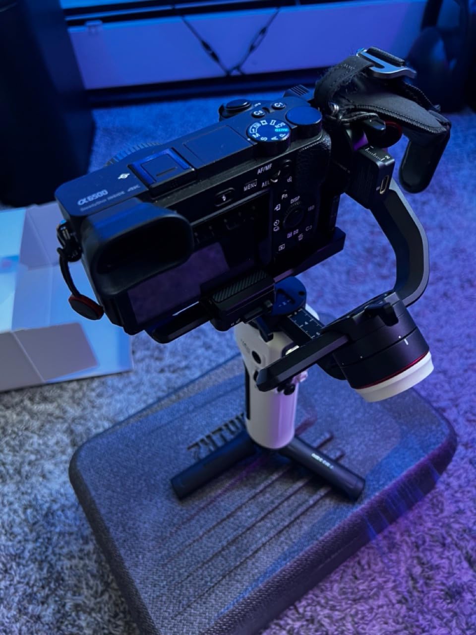 Zhiyun Crane M3S Handheld Gimbal 3-Axis Stabilizer All in One Design for Mirrorless Cameras Like Sony,Canon,Smartphone Like iPhone,Sumsung,Action Cameras Like Gopro (Crane M3 Upgrade Version in 2023) customer photo 2