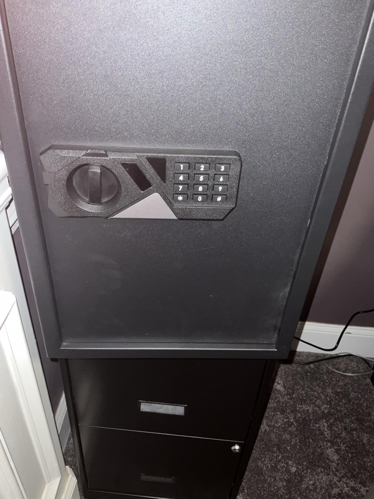 3.4 Cubic Feet Large Safes for Home Use Fire and Water proof, Digital Security Safe with Key and Combination, Home Safes Water and Fireproof for Firearm Medicine Money Valuables customer photo 2