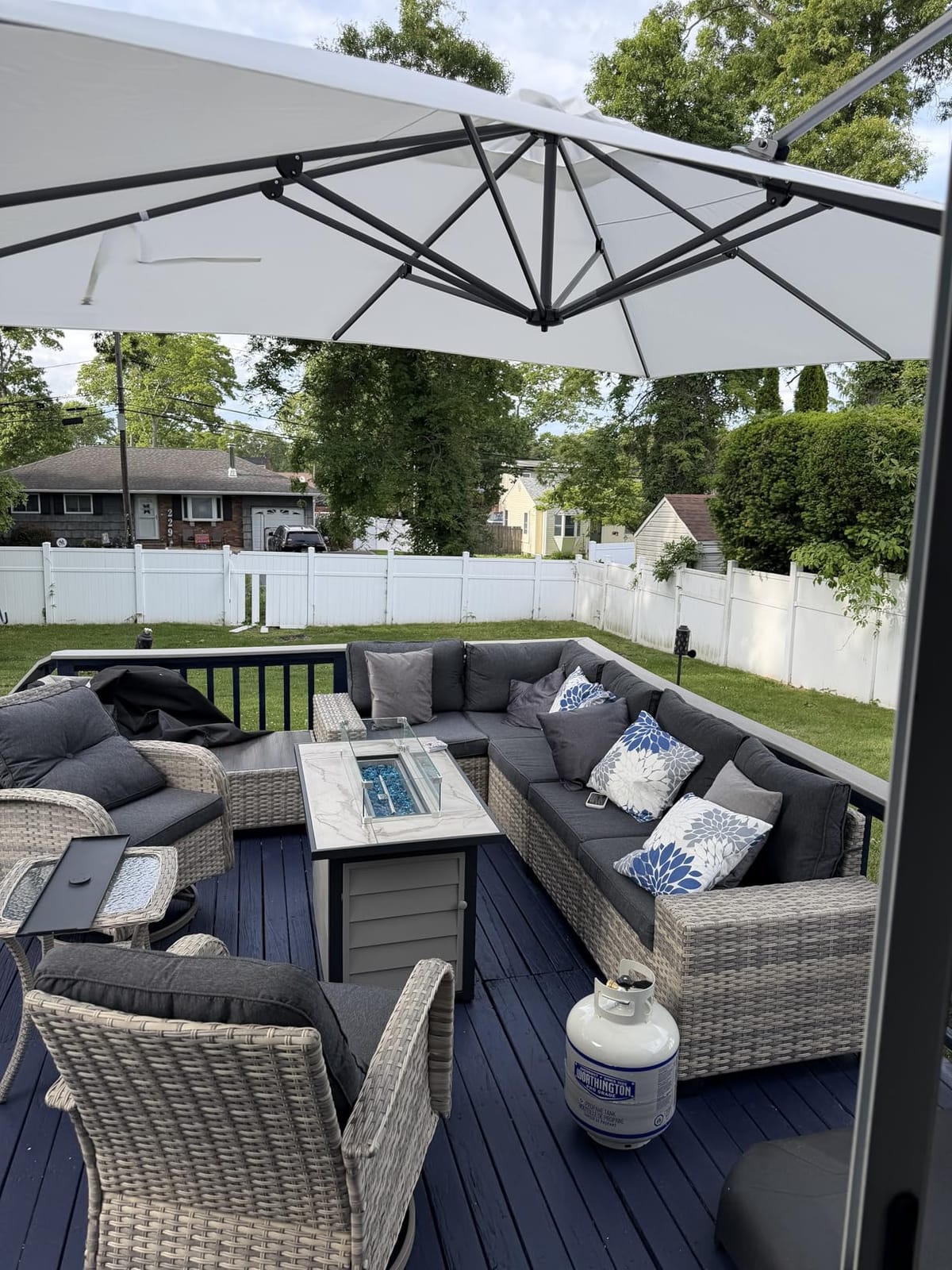 Enzeno Patio Furniture Cover Outdoor Waterproof 90