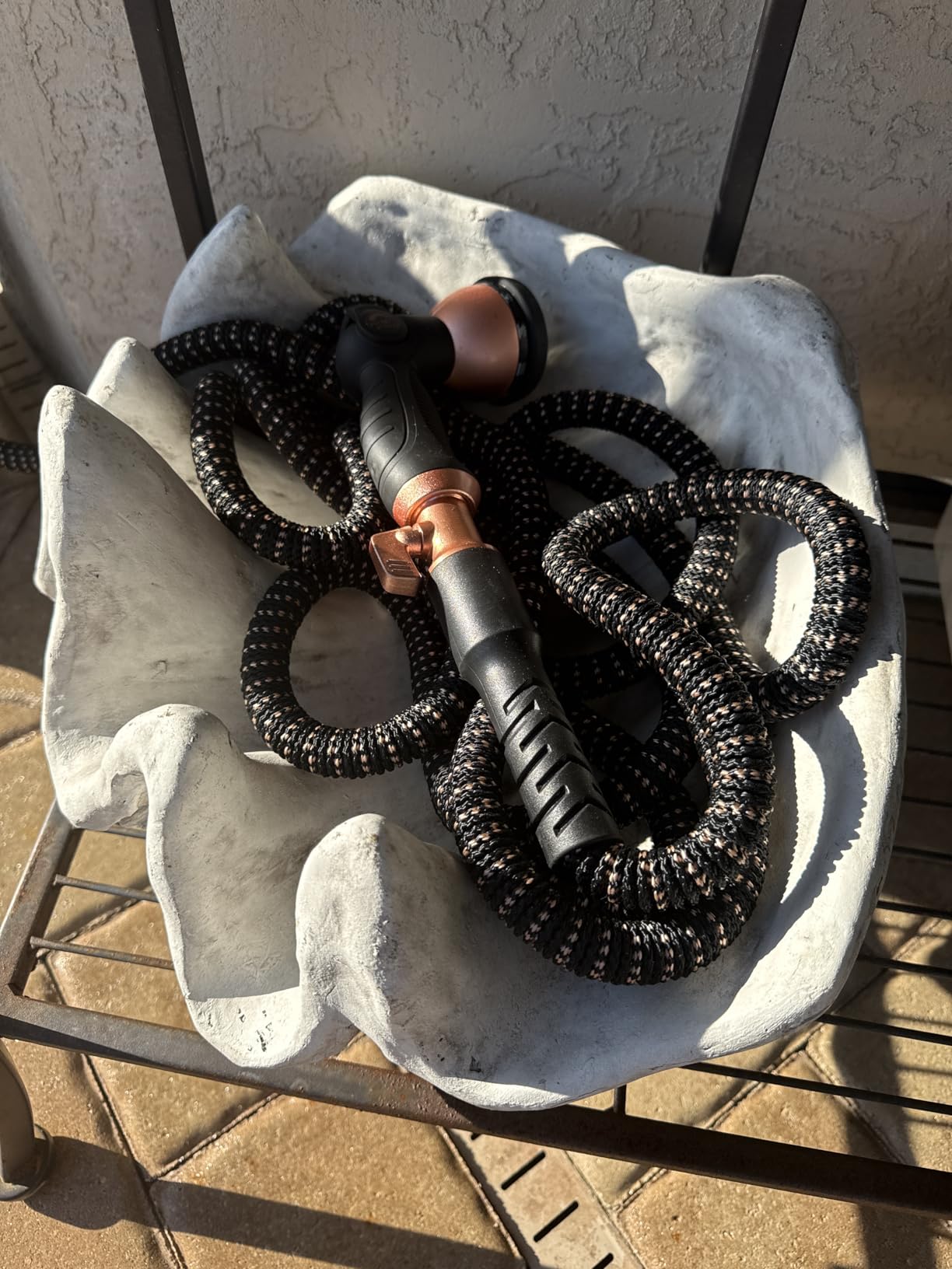 Pocket Hose Copper Bullet 25 FT Expandable Garden Hose, 10-Pattern Nozzle customer photo 2