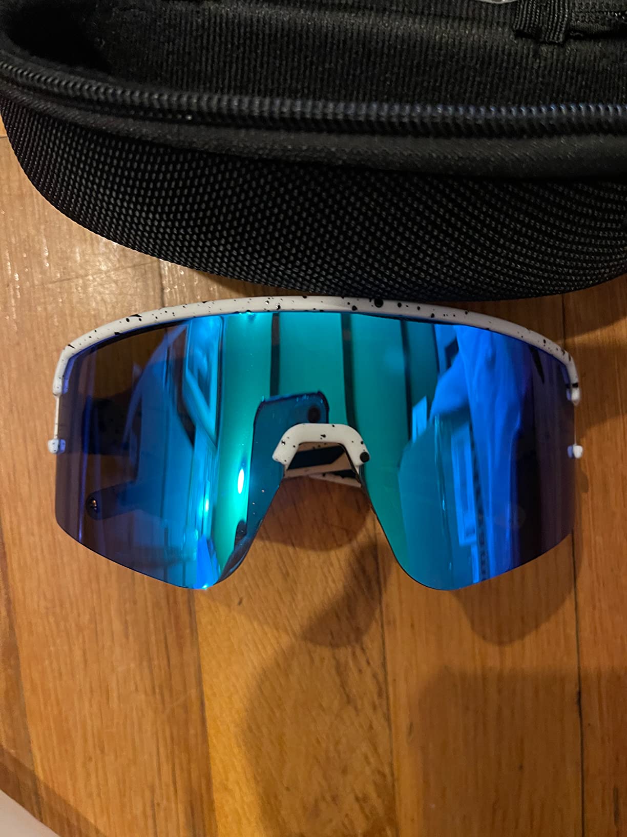 FMY Polarized Cycling Glasses Sports Sunglasses,UV400 Protection Eyewear Baseball Running Fishing for Men Women Youth customer photo 2