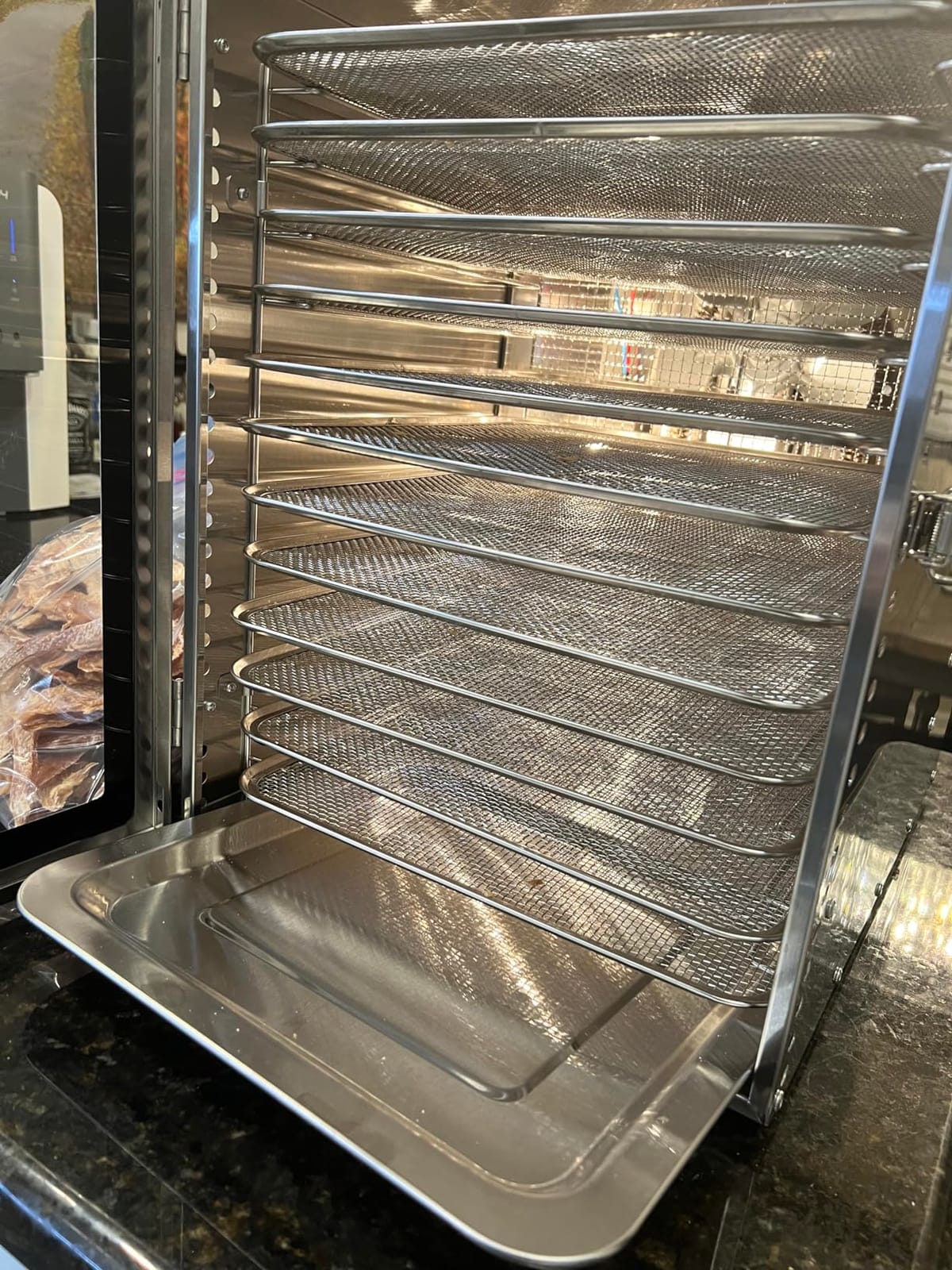 Food-Dehydrator Machine Adjustable Temperature 12 Trays 800W Food Dryer customer photo 2
