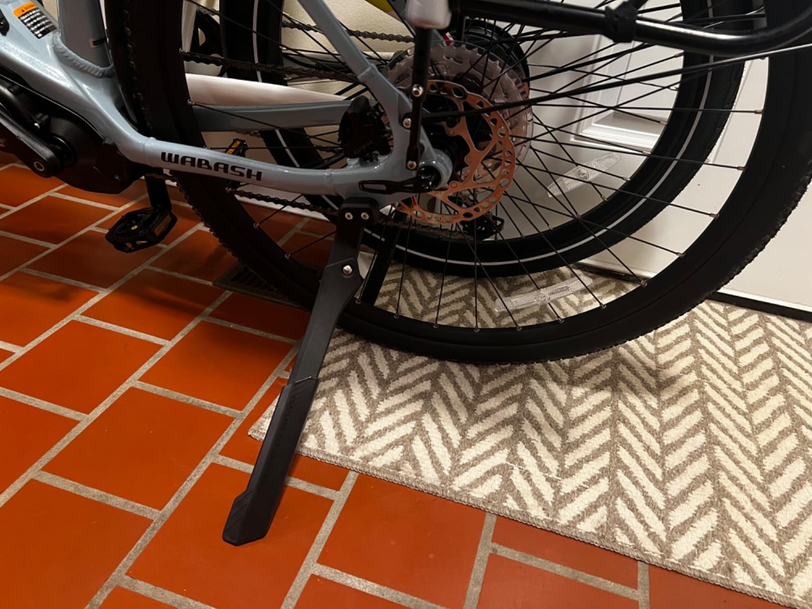 Portland Design Works Sturdy Lad E-Bike Kickstand - E-Bike Accessories, Kick Stands for Adults Bikes customer photo 1