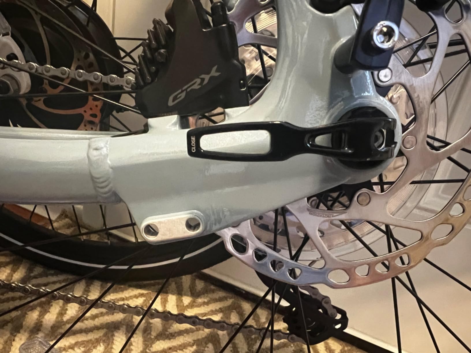 Portland Design Works Sturdy Lad E-Bike Kickstand - E-Bike Accessories, Kick Stands for Adults Bikes customer photo 2