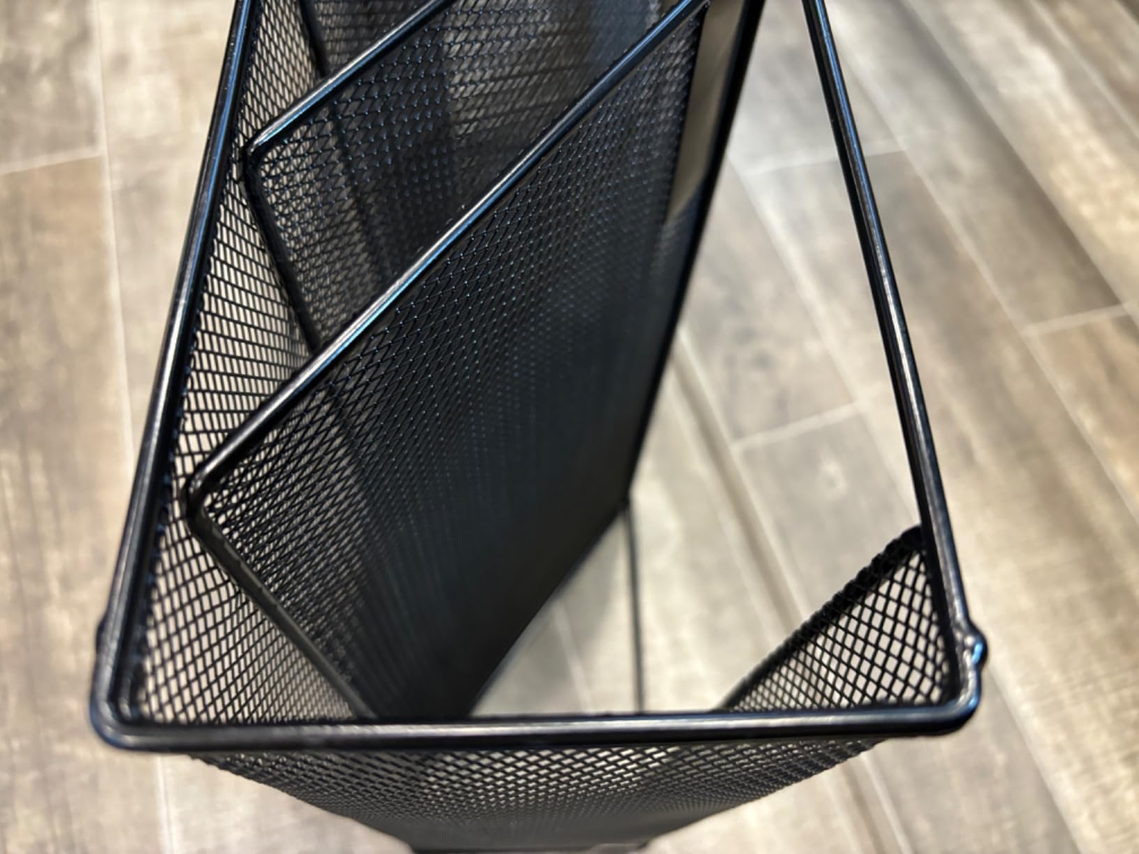 Kuntine.B 6-Tier Wall File Organizer Hanging File Organizer Cubicle Organizer Wall File Holder for Office Home, Black customer photo 2