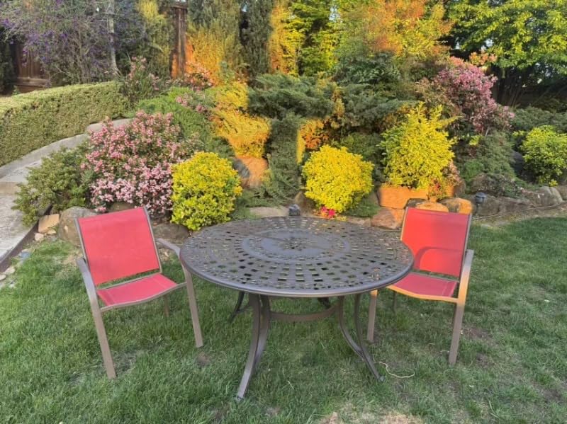 PHI VILLA Square Patio Dining Table 53