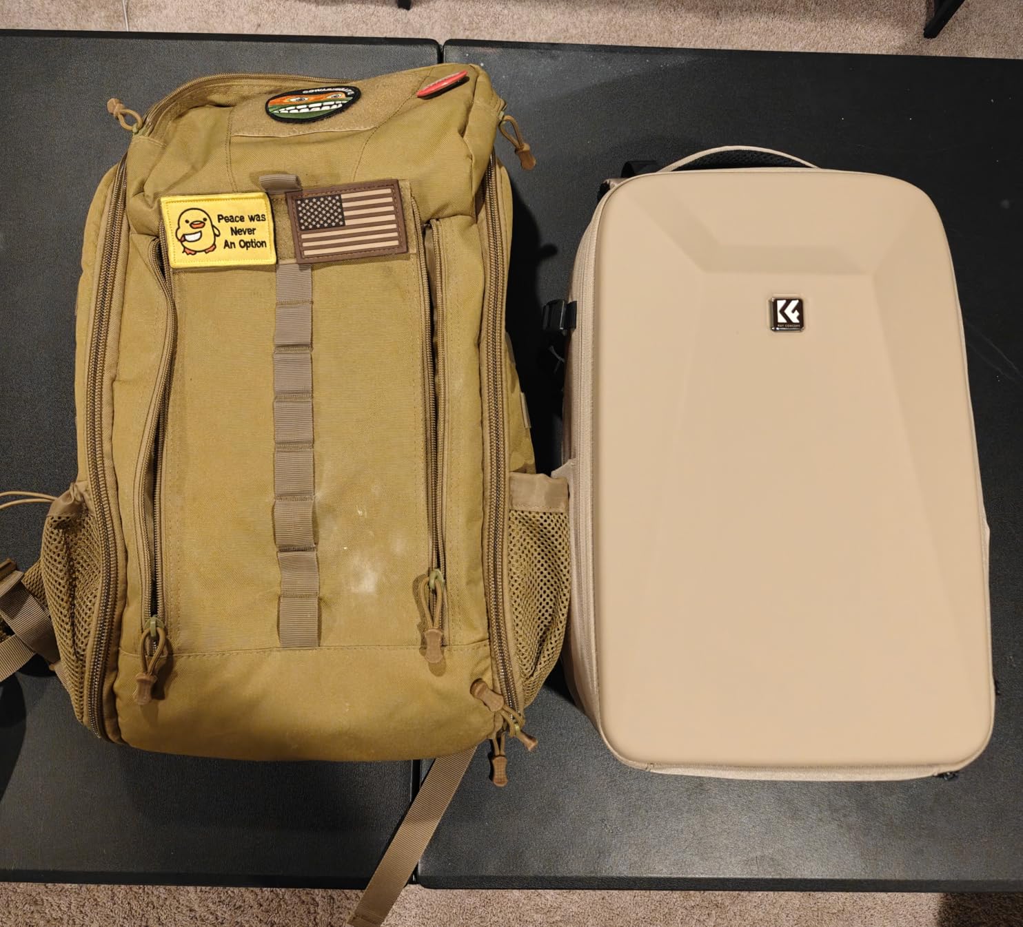 K&F CONCEPT Camera Backpack,Hardshell Photography DSLR Camera Bag customer photo 2